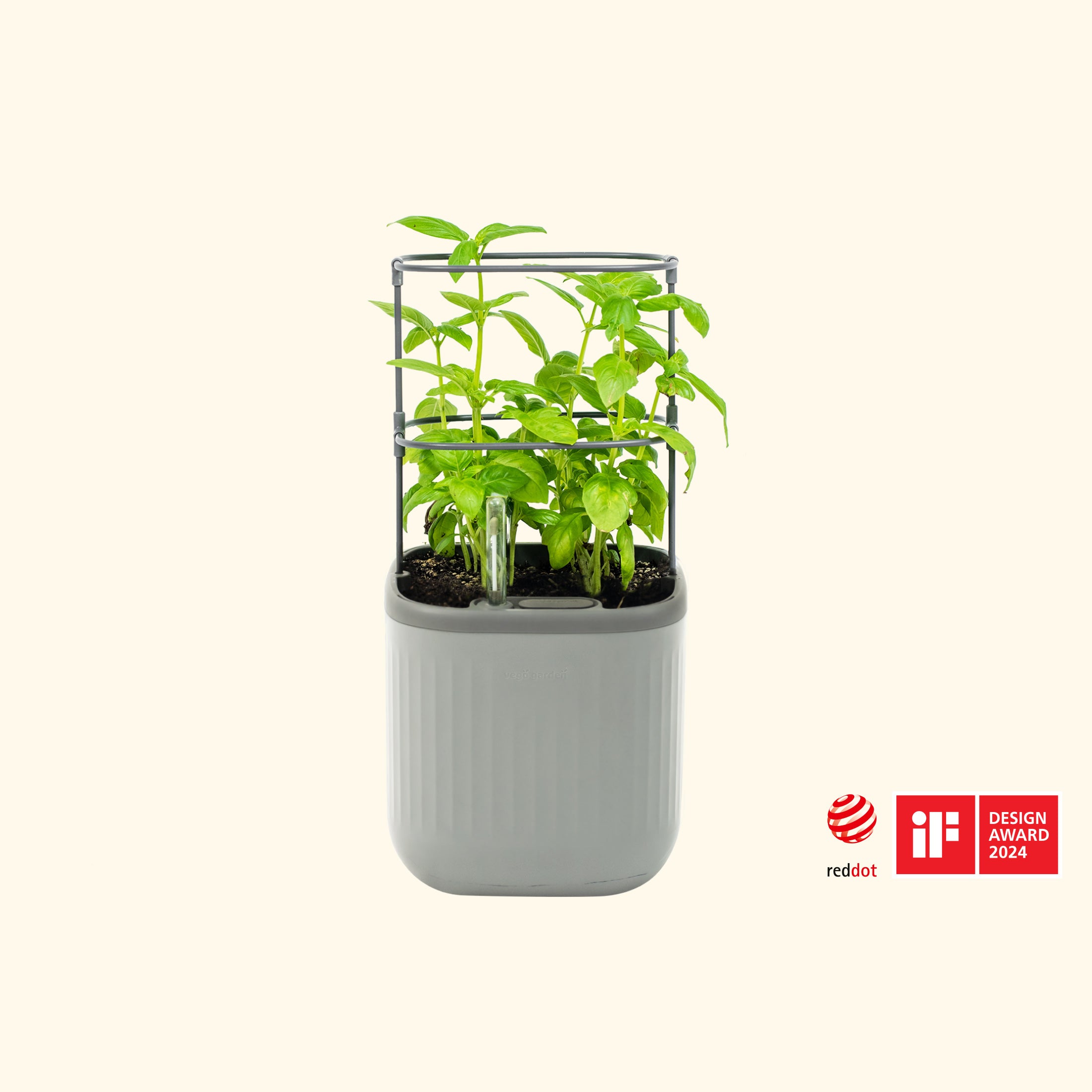 EZ Self-Watering Mini Planter Pot with Trellis | Vego Garden