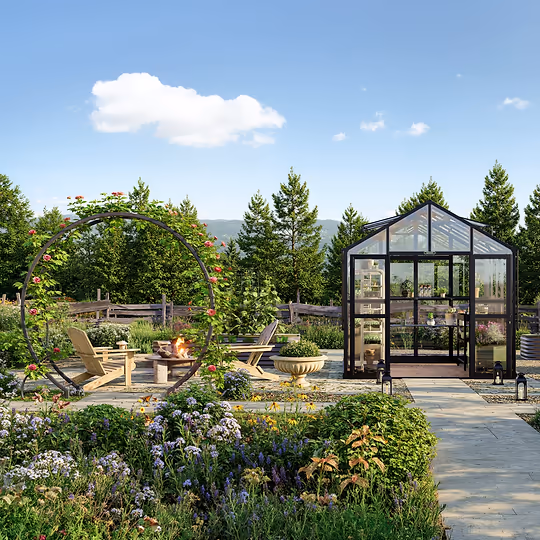 Vego Victorian Greenhouse, view 16