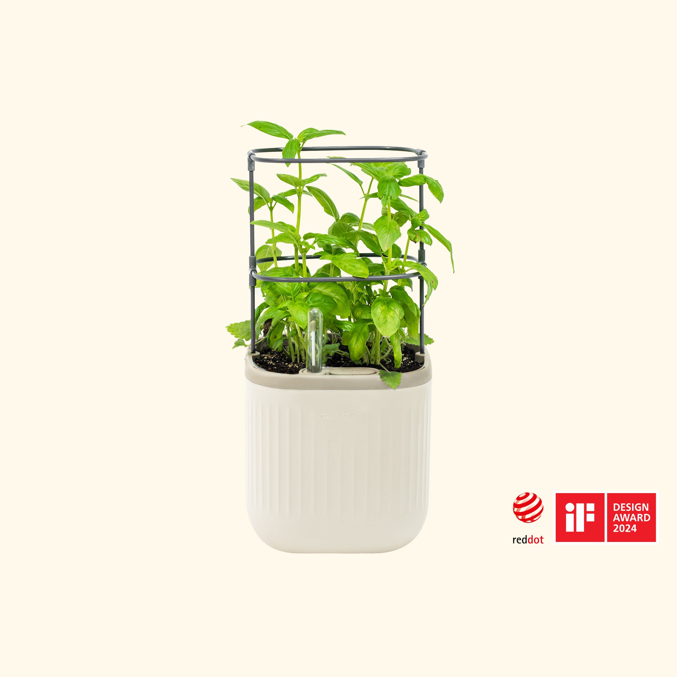 EZ Self-Watering Mini Planter Pot with Trellis | Vego Garden